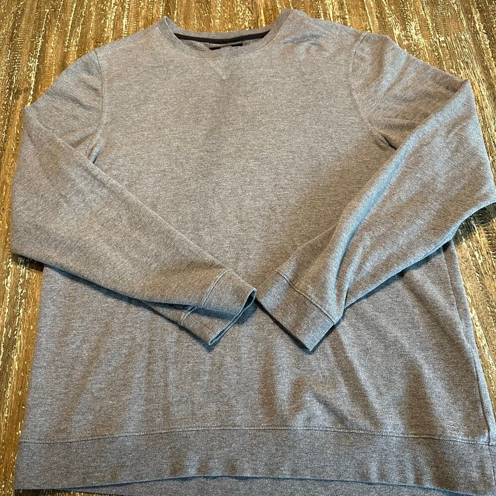 Free Fly Lightweight Crewneck Sweatshirt Viscose Bamboo Gray Men’s Size L